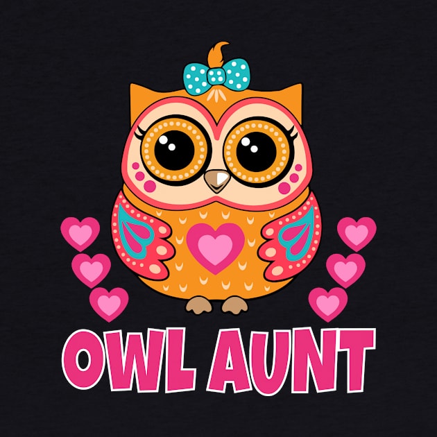 Cute Owl Aunt by Work Memes